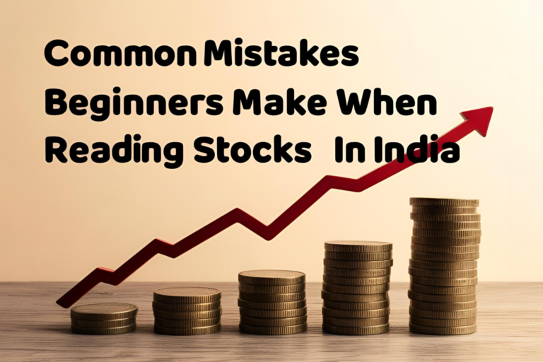 Common Mistakes Beginners Make When Reading Stock Charts in India