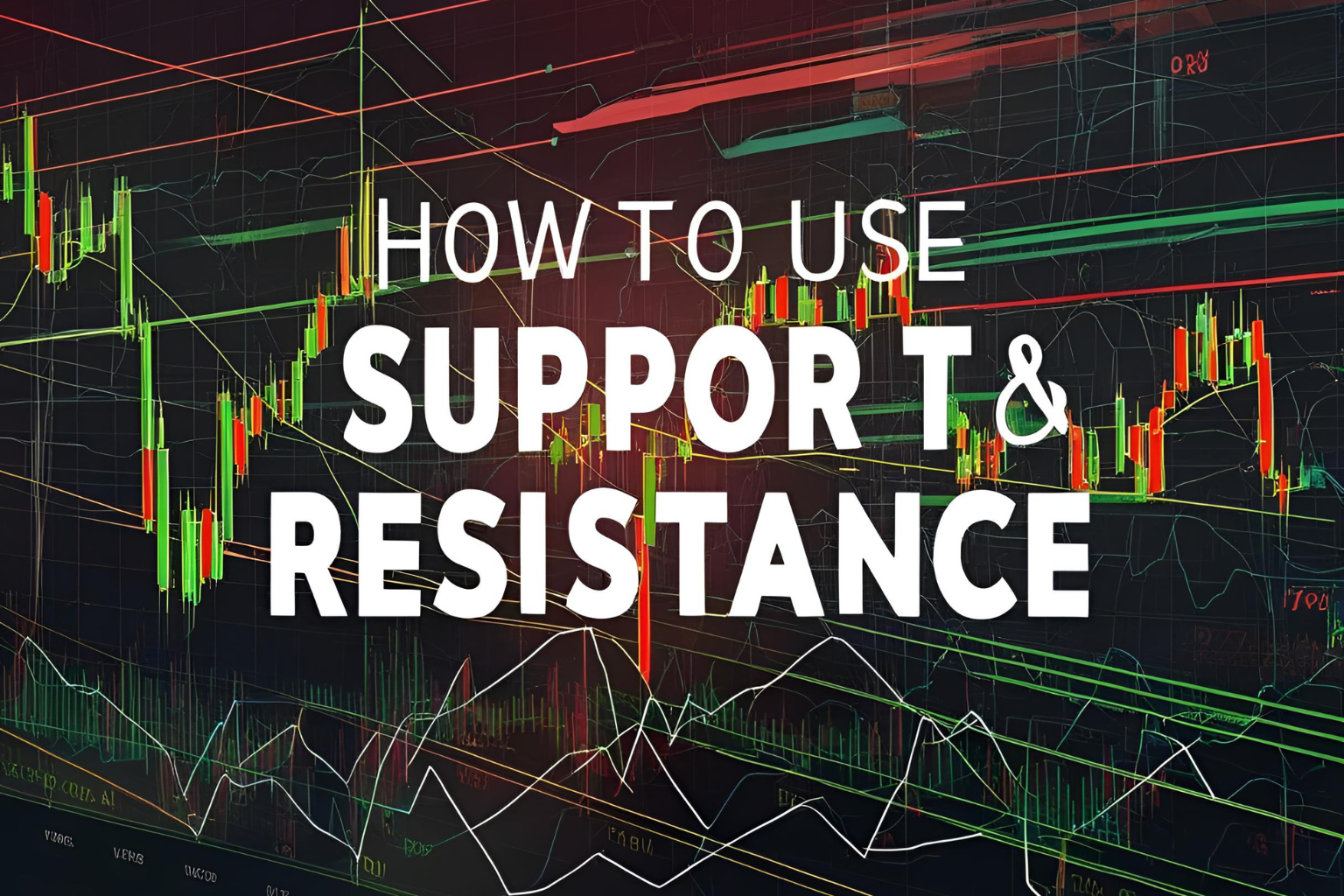 Support and Resistance on Stock Charts